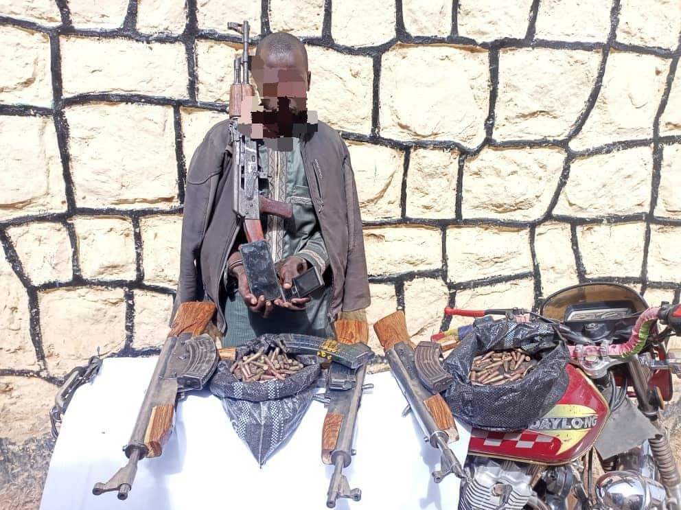 Police Arrest Fulani Terrorist, Recover Weapons, Charms In Kaduna