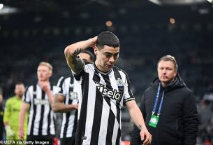 Newcastle crashed out of Europe after finishing bottom of their Champions League group