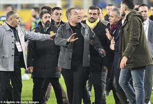 Former president of MKE Ankaragucu Faruk Koca has been handed a lifetime ban by the Turkish Football Federation