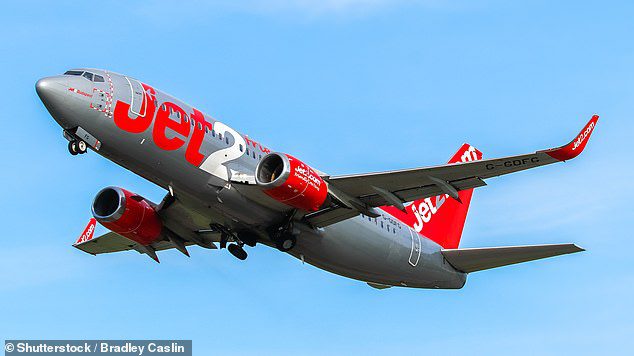 During the journey on Tuesday, fellow travellers on the Jet2 plane noticed the cubicle had been locked for some time, prompting them to alert staff, The Mirror reported