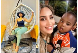 "Awwww beautiful mama n son " - Actress Regina Daniels reacts to Laila Charani
