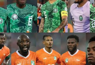 Key moments from first half of Nigeria vs Cote d'Ivoire