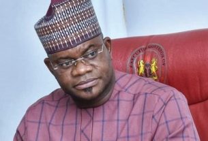 Governor Yahaya Bello of Kogi State