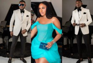 “You don’t need a perfect gift because….”-Mabel Makun pens emotional birthday message to husband, AY [Photos]