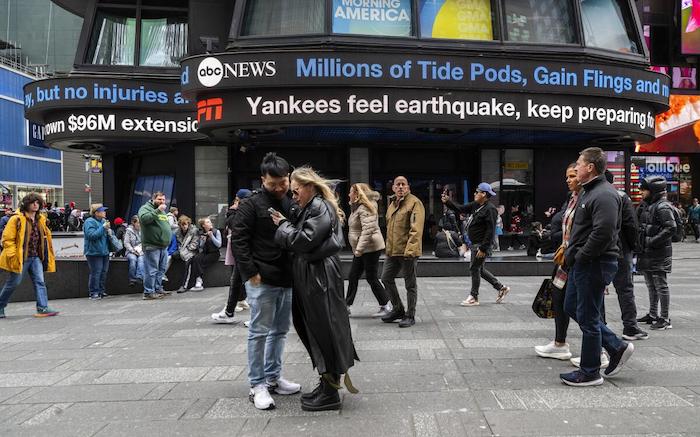 Earthquake Centered Between New York City and Philadelphia Rattles Northeast US 