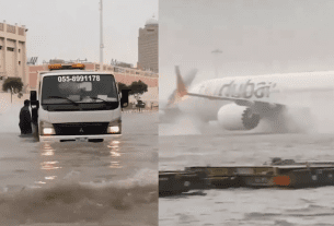 UAE Hit with Severe Flooding as Record Rainfall Disrupts Dubai Flights