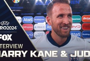 Harry Kane and Jude Bellingham on England