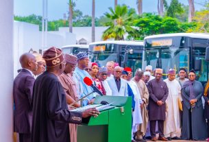 Tinubu Inaugurates 30 CNG Buses To Ease Commuters' Transportation Needs