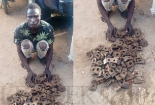 Police Nab 29-yr-old Over Alleged Vandalisation Of Rail Track In Bauchi