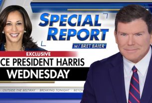 Harris to Face Fox News’ Bret Baier in Pivotal Interview Ahead of Election