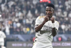 Vinicius Jr. Scores Hat Trick To Help Real Madrid Crush Dortmund