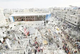 ‘28 killed in Israeli strike on Gaza school’