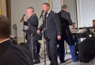 French band honours Tinubu with P-Square’s ‘Taste the Money’ at state dinner