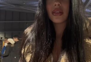 Speaking in a video recorded afterwards, Lara Rapelli described her grim experience on the Milan metro