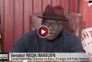 Senator Imasuen: We Joke a Lot in The Senate, No Female Senators Have Complained of Sexual Harassment 
