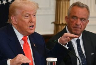 Donald Trump (pictured) has hinted at 'something big' coming in Ukraine and revealed that Moscow and Kyiv have agreed to hand over 1,000 prisoners of war from both sides