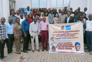 Oyo. UNICEF Partner To End Open Defecation By 2028