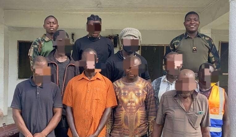 Navy Rescues 10 Crew Members From Distressed Vessel Off Calabar Waters