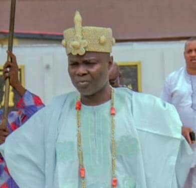 The Olowu of Kuta, Oba Hammeed  Makama Oyelude.