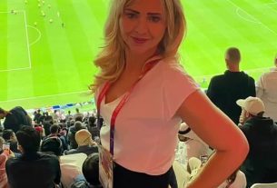 TV sports correspondent Carrie Brown (pictured) has remarked that working in football has 'sucked the joy' out of her following misogynistic comments made from Joey Barton