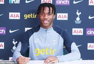 Destiny Udogie has signed a new six-and-a-half-year deal with Tottenham