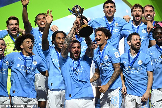 Man City won the Club World Cup on Friday after beating Fluminese in Jeddah
