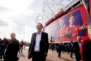Sir Jim Ratcliffe completed his deal to invest £1.3billion in Manchester United