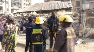Baby, two others trapped in Lagos building collapse