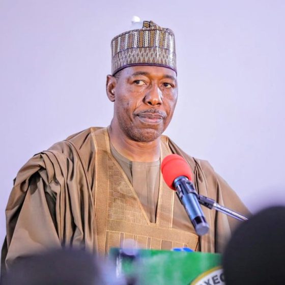 Borno State Governor, Babagana  Zulum