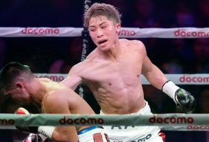 Inoue knocks out Tapales to unify super-bantamweight division