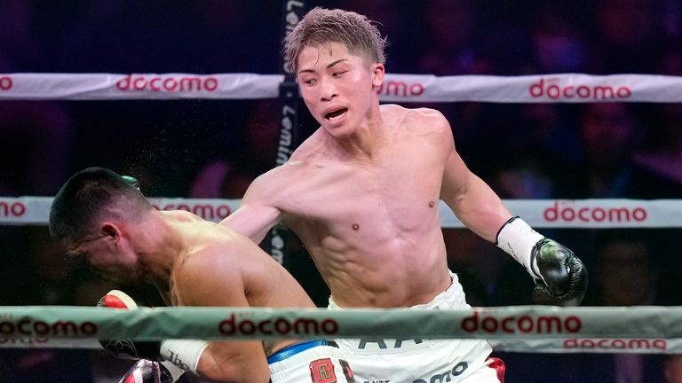 Inoue knocks out Tapales to unify super-bantamweight division