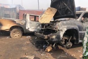 JUST IN: Property, goods destroyed as Gas explosion rocks Lagos community