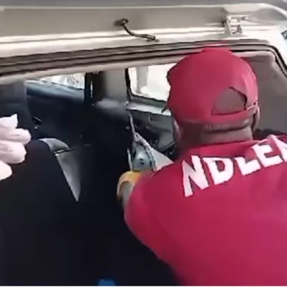 VIDEO:  NDLEA seizes illicit drugs concealed in vehicle parts