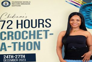 Nigerian lady set to embark on 72-hour crochet-a-thon to break Guinness records