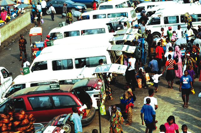 Most motor parks have witnessed a surge in travellers
