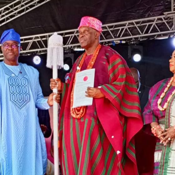 Soun promises to collaborate with other Oyo monarchs