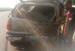 Two die, seven injured in Sagamu-Ore road crash