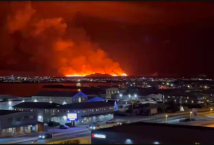 Volcano Erupts in South-West Iceland, Forcing Evacuations and Closure of Popular Tourist Spots