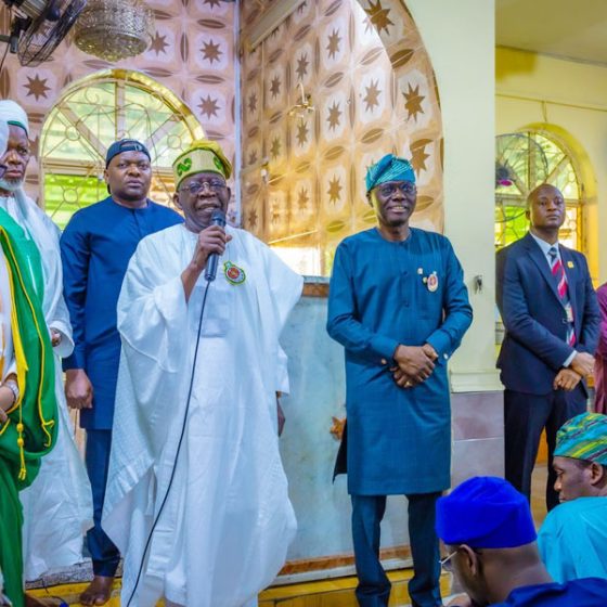  I'll Always Be Fair To All Nigerians and Advance the Country's Unity, Tinubu Vows in Lagos