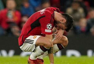 Manchester United captain Bruno Fernandes and his team-mates were left dejected by the manner of their Champions League exit to Bayern Munich on Tuesday night