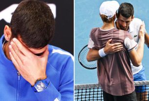 Australian Open Champion Novak Djokovic Knocked Out By Jack Sinner In Semi-Finals