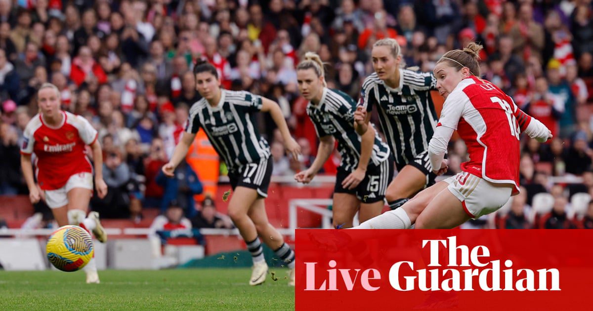 Arsenal 3-1 Manchester United: Womenâs Super League â live | Women's Super League Arsenal 3-1 Manchester United: Womenâs Super League â live |