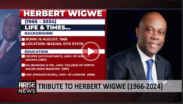 Special Tribute To Herbert Wigwe (1966-2024)