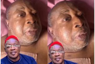 Unsettling video of actor Amaechi Muonagor on his sickbed stirs reactions