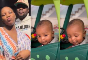 Kizz Daniel shows off 3rd son amidst rumors of maltreating and batter!ng wife