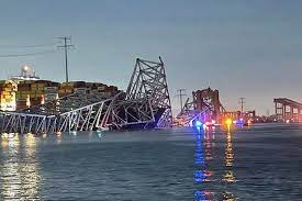 US Bridge Collapses After Cargo Ship Collision
