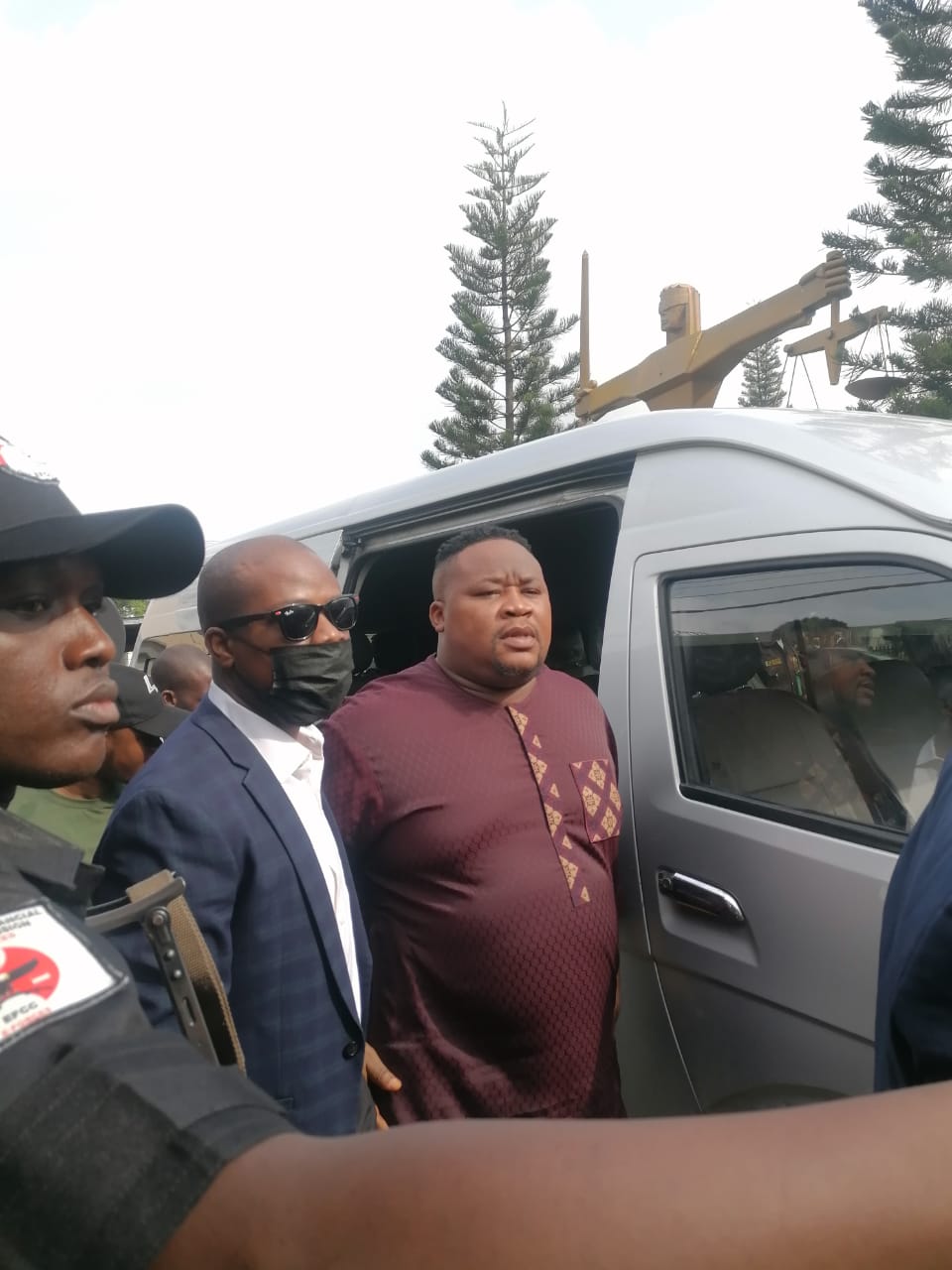 Cubana Chief Priest Arrives Court For Arraignment Over Naira Abuse