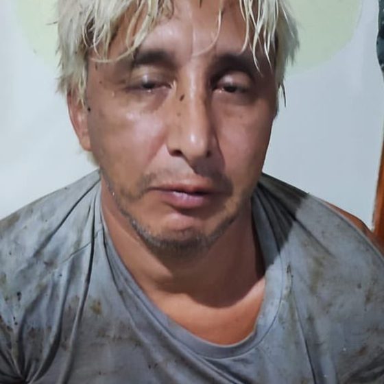 Fabricio Colón Pico (pictured), the head of the deadly Los Lobos gang, has been on the run since escaping prison in early January