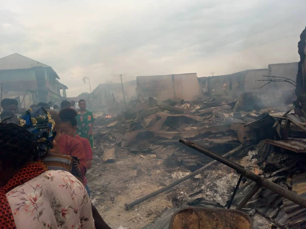 Fire razes 200 shops in C’River | The Guardian Nigeria News