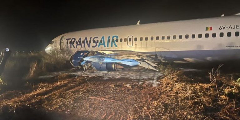 11 Injured As Plane Skids Off Runway In Senegal